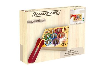 Chyť včelku – dřevěná edukativní hra