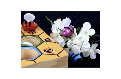 Chyť včelku – dřevěná edukativní hra