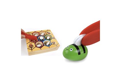 Chyť včelku – dřevěná edukativní hra