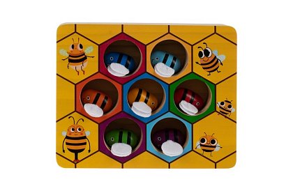 Chyť včelku – dřevěná edukativní hra