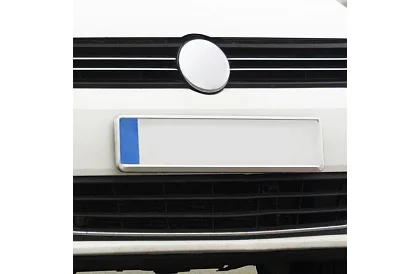 Rámeček pod SPZ – stříbrná – 2 kusy