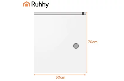 Sada vakuových pytlů 50x70 cm – 10 ks + odsávačka vzduchu