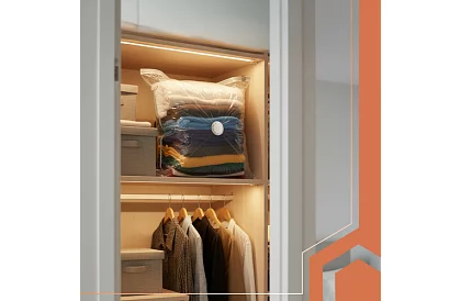 Sada vakuových pytlů 50x70 cm – 10 ks + odsávačka vzduchu