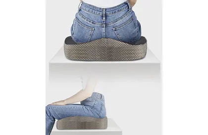 Ortopedický sedák na židli z pamětové pěny