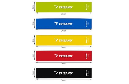 Set posilovacích gum – 5 kusů v sadě