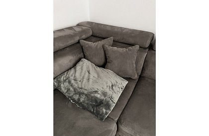 Měkká teplá silná deka 200x160 cm - šedá