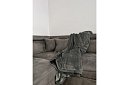 Měkká teplá silná deka 200x160 cm - šedá