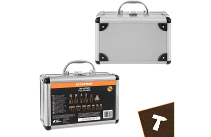 Diamantové děrové vykružováky M14 - 6–68 mm - 13 kusů v sadě