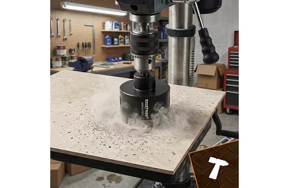 Diamantové děrové vykružováky M14 - 6–68 mm - 13 kusů v sadě