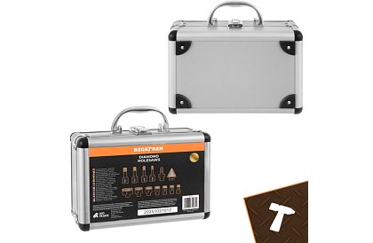 Diamantové děrové vykružováky M14 - 6–68 mm - 13 kusů v sadě