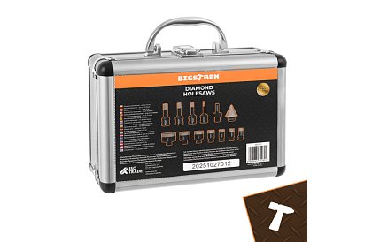 Diamantové děrové vykružováky M14 - 6–68 mm - 13 kusů v sadě