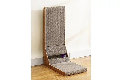 Kočičí škrabadlo s hračkou - DUO