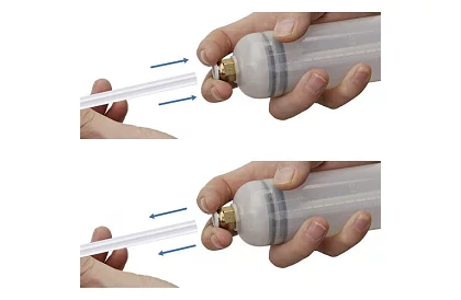 Stříkačka na extrakci oleje a kapalin - 200ml