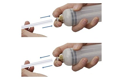 Stříkačka na extrakci oleje a kapalin - 200ml