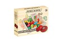 Dřevěná hračka – krájení zeleniny s příslušenstvím - 34 dílů