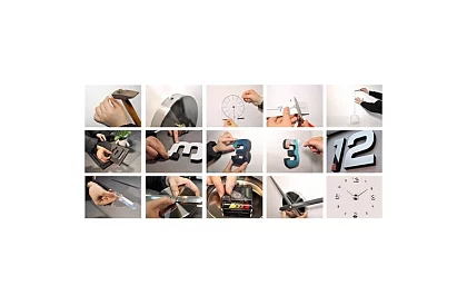 Nástěnné hodiny – průměr 60–130 cm