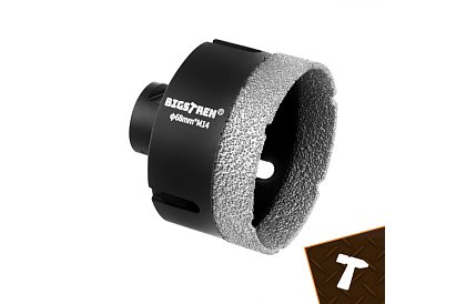 Diamantové děrové vykružováky M14 - 6–68 mm – sada 7 kusů