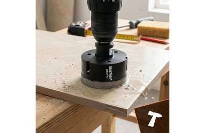 Diamantové děrové vykružováky M14 - 6–68 mm – sada 7 kusů