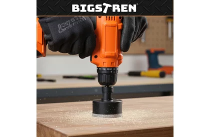 Diamantové děrové vykružováky M14 6–68 mm - sada 7 dilů + adaptér