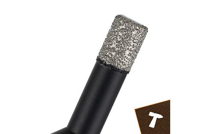 Diamantové děrové vykružováky M14 6–68 mm - sada 7 dilů + adaptér