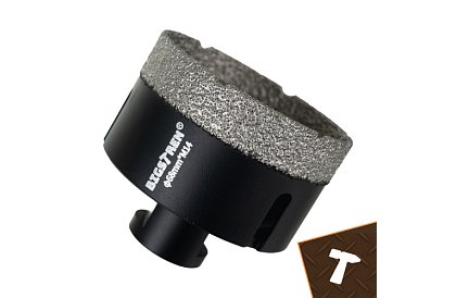 Diamantové děrové vykružováky M14 6–68 mm - sada 7 dilů + adaptér