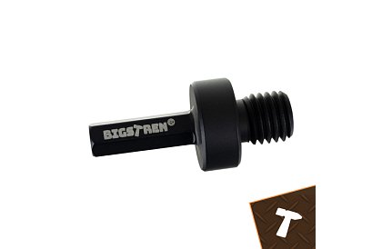 Diamantové děrové vykružováky M14 6–68 mm - sada 7 dilů + adaptér