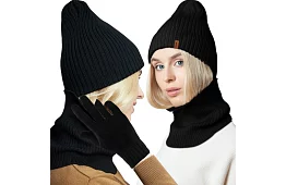 Zimní set Trizand – čepice + nákrčník + rukavice