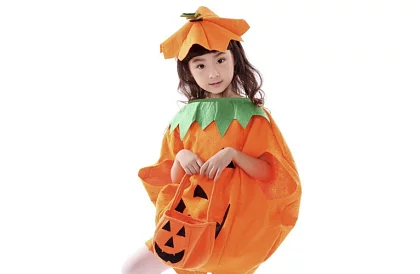 Halloweenský kostým – dýně
