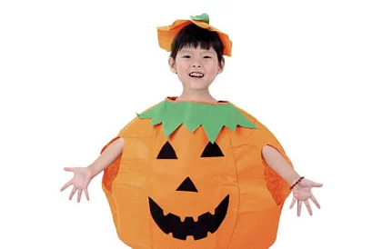 Halloweenský kostým – dýně