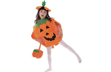 Halloweenský kostým – dýně