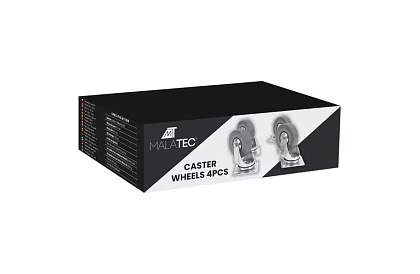 Otočná gumová kolečka – sada 4 kusy