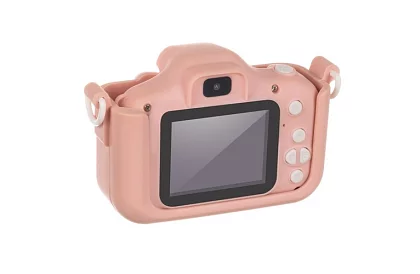 Digitální fotoaparát pro děti s 32GB kartou - růžový