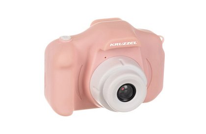 Digitální fotoaparát pro děti s 32GB kartou - růžový