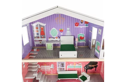 Velký domeček pro panenky 114 cm - s výtahem
