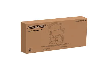 Velký domeček pro panenky 114 cm - s výtahem