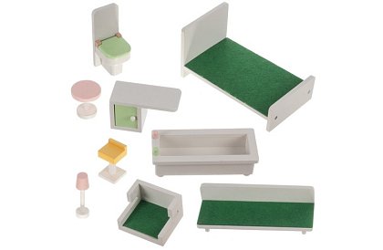 Velký domeček pro panenky 114 cm - s výtahem