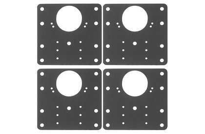 Opravná sada vylomených nábytkových pantů - 4 kusy