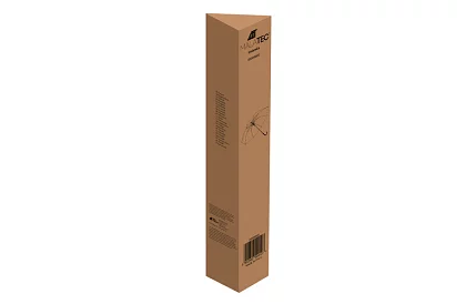 Automatický průhledný deštník - průměr 93 cm