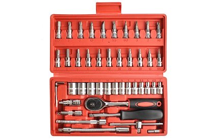 Gola sada 46 dílů nářadí v boxu