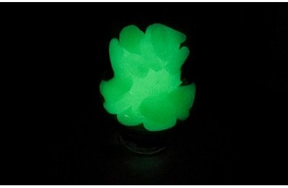 Zářivé fluorescenční kameny - 100 ks