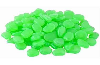 Zářivé fluorescenční kameny - 100 ks