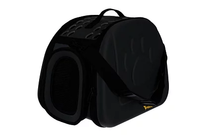 Přepravka - cestovní taška na zvířata - černá