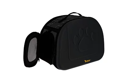 Přepravka - cestovní taška na zvířata - černá