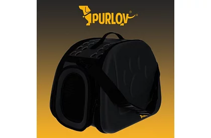 Přepravka - cestovní taška na zvířata - černá