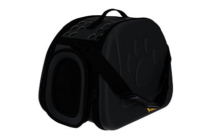 Přepravka - cestovní taška na zvířata - černá