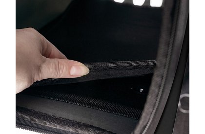 Přepravka - cestovní taška na zvířata - černá