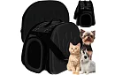 Přepravka - cestovní taška na zvířata - černá