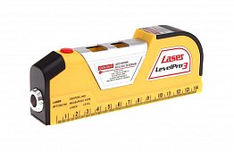 Laserová vodováha se svinovacím metrem - Level Pro 3