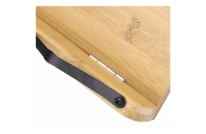 Dřevěný stojan pro knihu a notebook