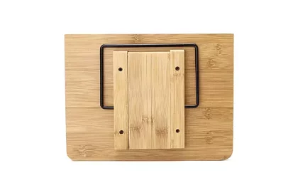 Dřevěný stojan pro knihu a notebook